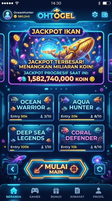 Fitur-fitur utama dalam aplikasi ohtogel yang memudahkan pengguna.