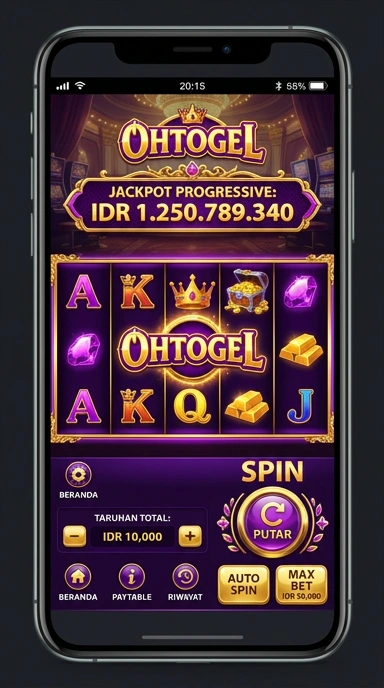 Halaman unduh aplikasi yang bersih dan mudah dinavigasi di ohtogel.